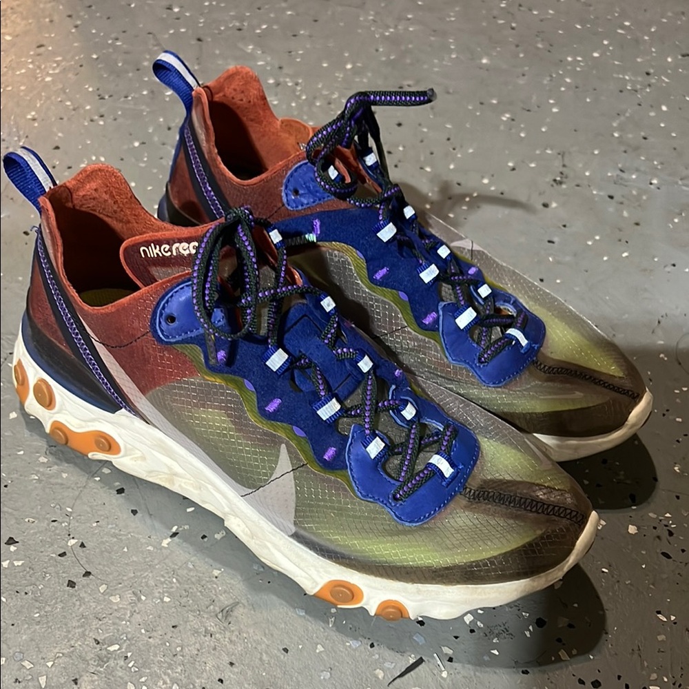 Nike React Men's Multicolor Sneaker Used in good condition
